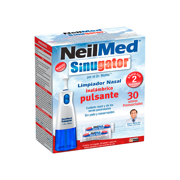 NeilMed Sinus Rinse Kit c/10 Sobres Premezclados & NasaMist Isotónico 75mL.  - Sinus Rinse Tienda