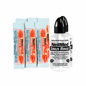 NeilMed Sinus Rinse Kit 100 Sobres Premezclados con Botella