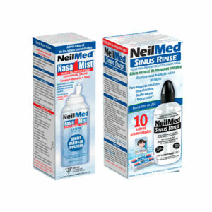 NeilMed Sinus Rinse Kit c/10 Sobres Premezclados & NasaMist Isotónico 75mL.