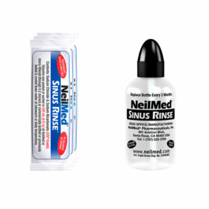 NeilMed Sinus Rinse Kit 100 Sobres Premezclados con Botella