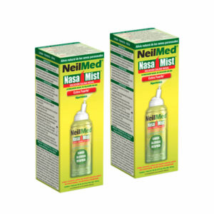 2 NasaMist Spray Solución Salina Extra Fuerte (Hipertónico) 4.02oz (125mL)