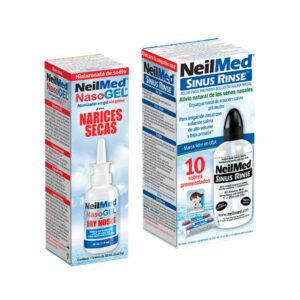 Sinus Rinse Kit C/10 Sobres Premezclados (240mL) & NasoGel Spray 1 fl oz (30mL)