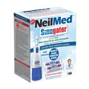 Sinugator Lavador Nasal Electrico c/30 Sobres Premezclados