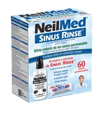 Sinus Rinse Kit 60 sobres premezclados