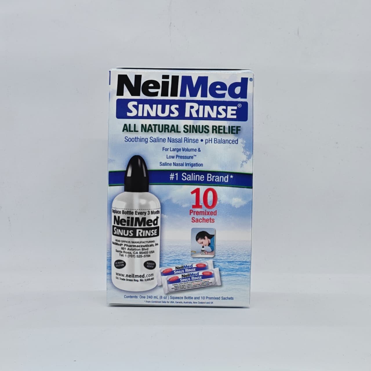 Sinus Rinse Kit 10 sobres premezclados