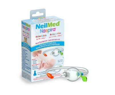 Naspira Aspirador Nasal de Succión para Bebés y Niños